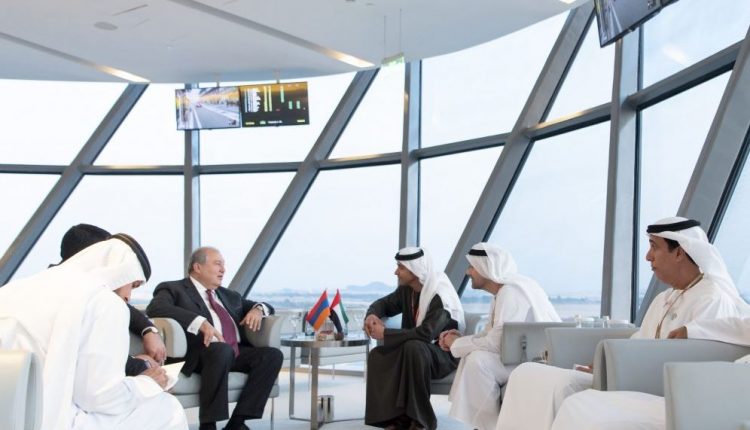 Хазза бен Заид встретился с президентом Армении