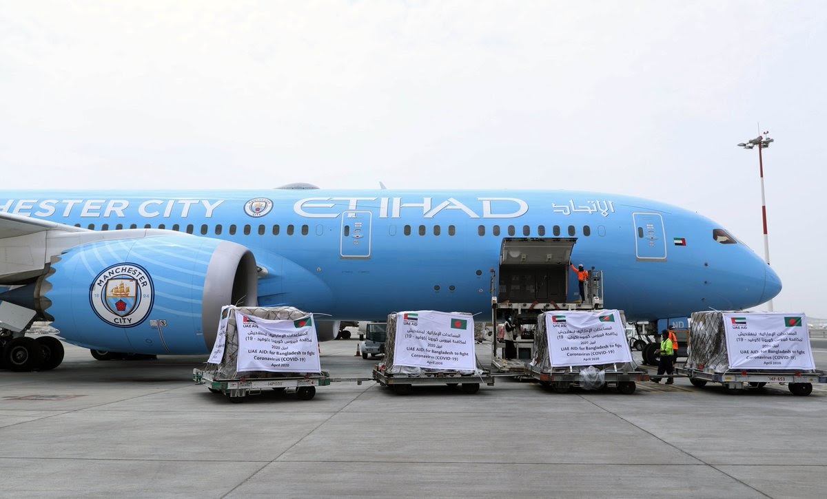 Объединенные Арабские Эмираты отправляют помощь во многие страны