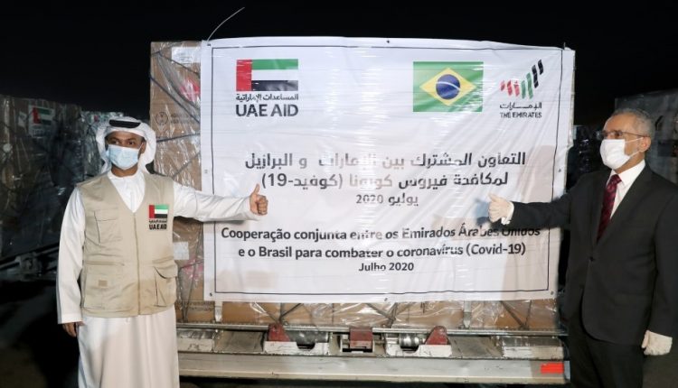 ОАЭ отправляет самолет помощи